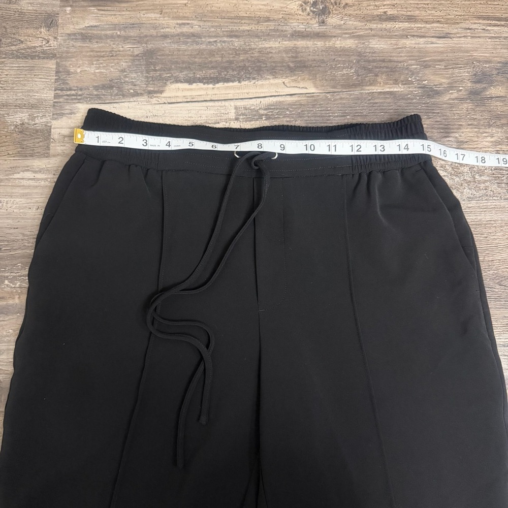 Nine West Women’s High-Waist Pull-On Drawstring Comfort Straight Leg Pants Sz 8 - Picture 4 of 6